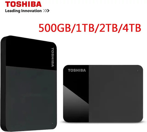 Toshiba Canvio Ready B3 Externe Festplatte USB 3.0, 2,5 Zoll, Schwarz, 500 GB