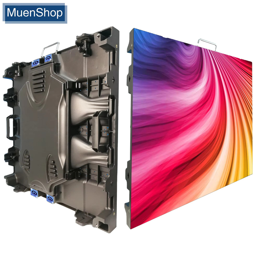 MUEN LED P4 LED-Displaymodul für Innenräume, SMD2121 RGB, Vollfarbig, Schwarz, B/H: 256 x 256 mm, 64 x 64 Pixel, 32 Scan - Bild 5