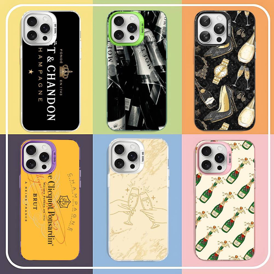 Handyhülle mit klassischem Logo Design für iPhone 11 bis iPhone 17 Pro Max und Plus Modelle - Bild 3