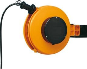 Schill Kabelaufroller 5m H05VV-F 5x1,5qmm in Orange - Bild 1