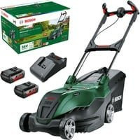 Bosch Akku-Rasenmäher AdvancedRotak 36V-40-650 mit 2 x 36V 2,0Ah Akkus und Ladegerät, grün/schwarz - Bild 1