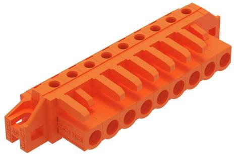 WAGO 232-269/031-000 Federleiste in Orange, 25 Stück - Bild 1