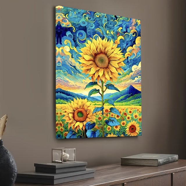 KAYOU Natur Puzzle, blau und gold, 500 Teile - Bild 1