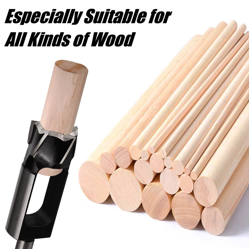 Versery Holzstopfenbohrer Set 8–60 mm Zapfenmacher und Lochschneider für die Holzbearbeitung - Bild 2