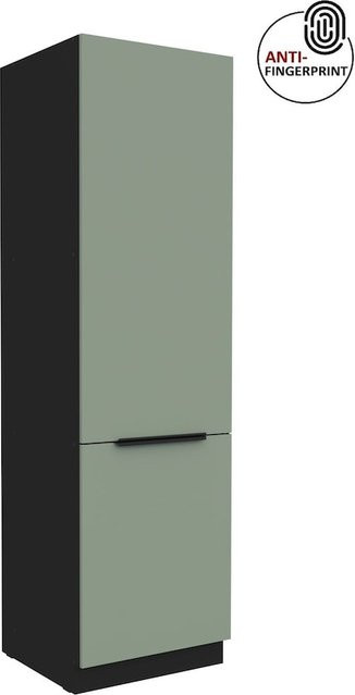 Küchen Hochschrank ARIA Aquamarin matt Anti Fingerprint Breite: 60 cm - Bild 1