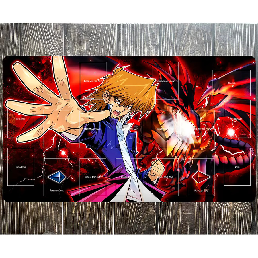 Yu-Gi-Oh Red-Eyes Black Flare Dragon Spielmatte - Bild 2