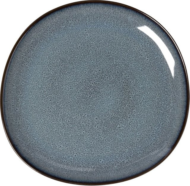 Villeroy & Boch like. Servierplatte Lave Blau aus Steinzeug Durchmesser: 32 cm - Bild 1