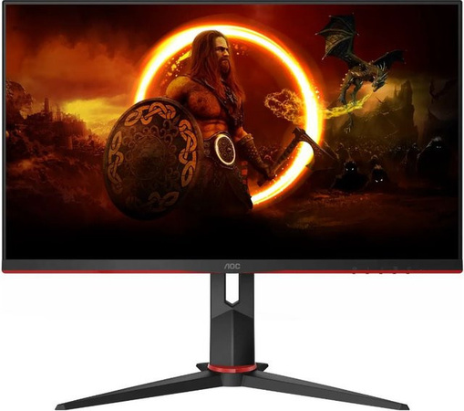 AOC Gaming Monitor 27G2ZN3/BK Schwarz, 68,6 cm (27 Zoll), VA Panel, 16:09, mit 2x HDMI, DisplayPort und USB, höhenverstellbar