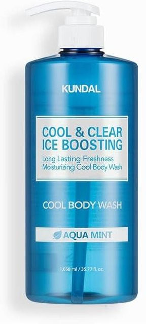 Kundal Cool & Clear Ice Boosting Cool Körpergel, Aqua Minze, 1058 ml - Bild 1