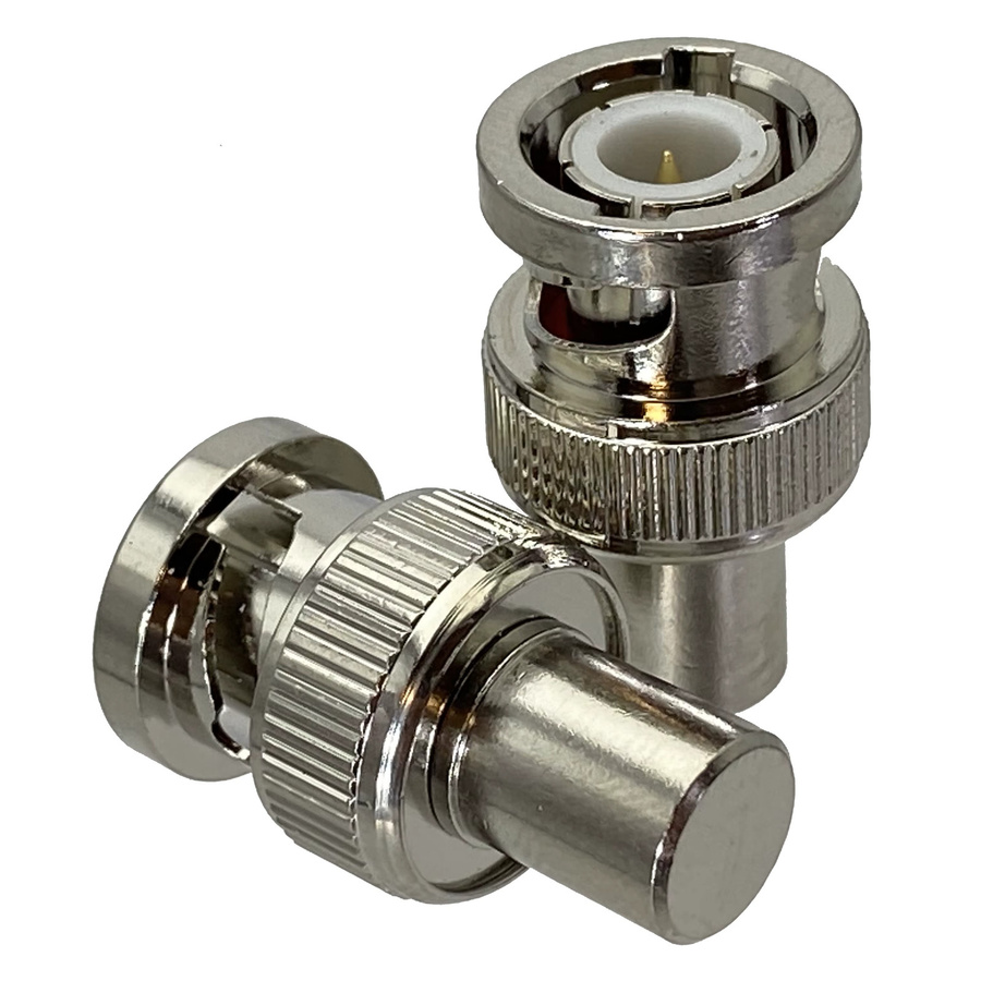 HF-Koaxial-Abschluss Dummy Load mit BNC-Stecker, 0,5 Watt, DC – 2,0 GHz, 50 Ohm, Silber - Bild 2