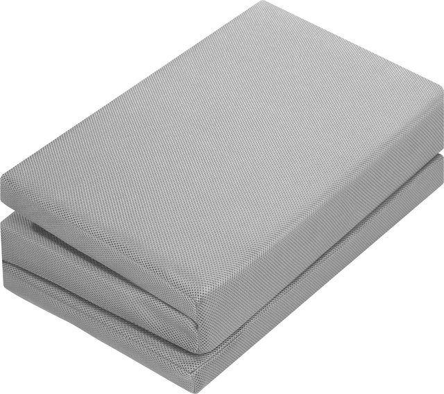 ROBA Reisebettmatratze Air aus Markenschaumstoff mit 3D-Mesh in Grau, B/T: 120 x 60 cm - Bild 1