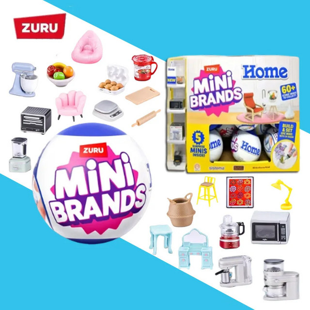ZURU Mini Brands Home Surprise Möbel Überraschungsbox Spielzeug - Bild 1