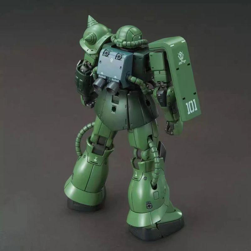 Yiran toy 1 Zaku Hg 1/144 Modellbausatz Actionfiguren grün - Bild 2