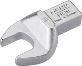 Hazet Einsteck-Maulschlüssel 6450D-18 in Silber mit 14 x 18 mm Einsteck-Vierkant und 18 mm Außen-Sechskant Profil - Bild 1