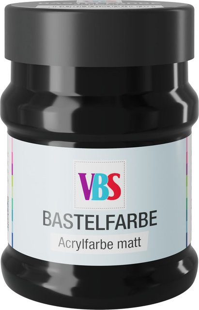 VBS Bastelfarbe Schwarz 230 ml - Bild 1