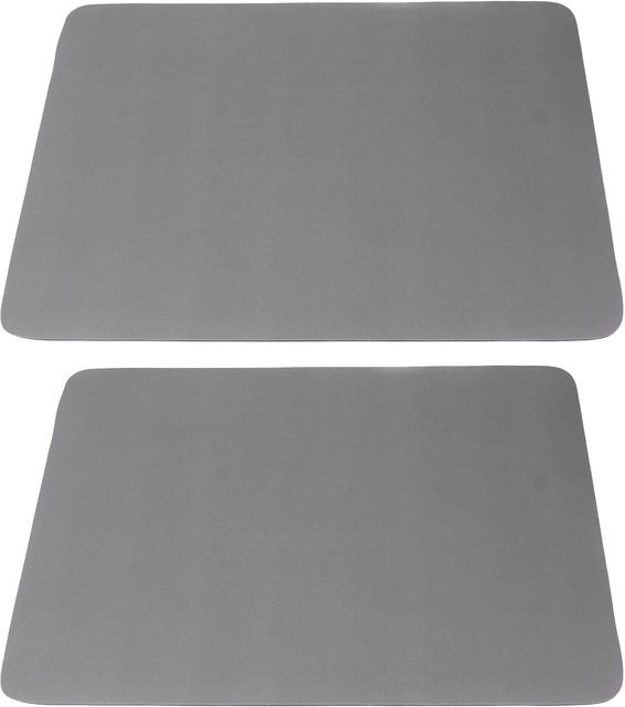 2er-Set TOMTOP JMS Kaffeematte superabsorbierend und rutschfest, dunkelgrau, B/T: 40 x 50 cm - Bild 1