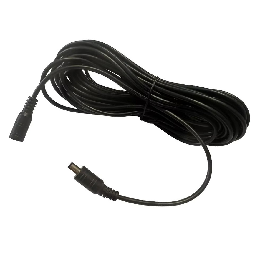 DC Verlängerungskabel Adapter Buchse auf Stecker 2,1mm x 5,5mm Schwarz - Bild 2