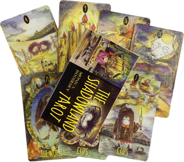 The Shadowland Tarot Cards Divination Deck, Oracle Brettspiel, English Edition - Bild 1