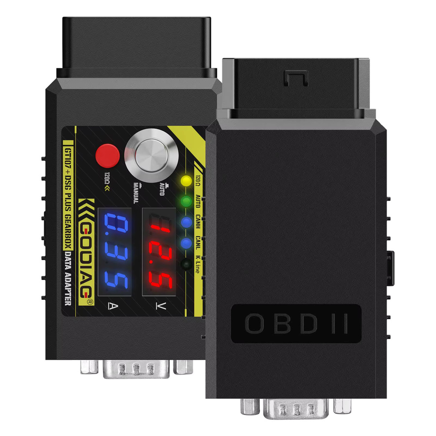 GODIAG GT107 Plus ECU Programmieradapter und DSG Getriebe Universal Jumper in Schwarz für Benz, BMW, DQ250, DQ200, VL381, VL300, DQ500 und DL501 - Bild 3