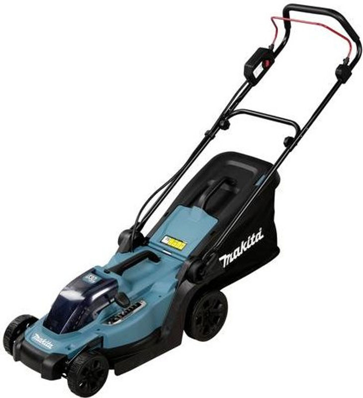 Makita Akku-Rasenmäher DLM330RM 18V mit Akku und Ladegerät, Schnittbreite: 33 cm, Schwarz/Blau - Bild 2