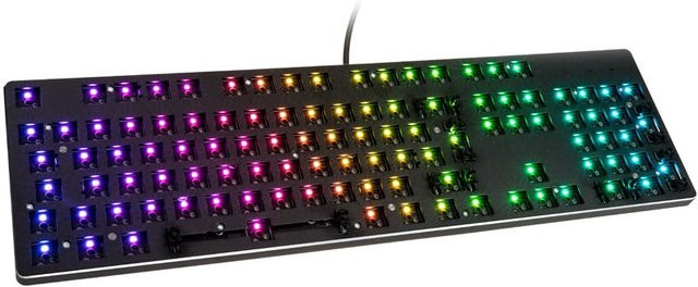 Glorious PC Gaming Race GMMK Barebone ISO Mechanical Gaming Tastatur Schwarz - Bild 1