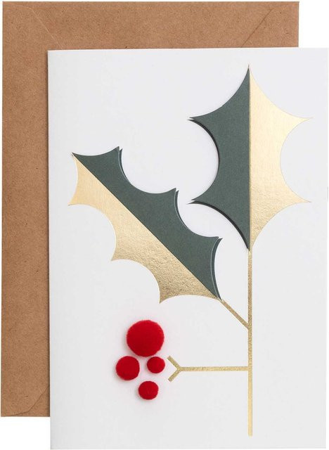 Rico Design Paper Poetry 3D-Karte Mistelzweig B6 - Bild 1