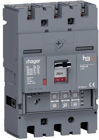Hager HMT250JR Leitungsschutzschalter MCB Grau - Bild 1