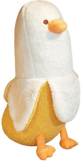Yiran Health & Beauty Bananen-Enten-Plüschtiere Kissen, ab 3 Jahre - Bild 1