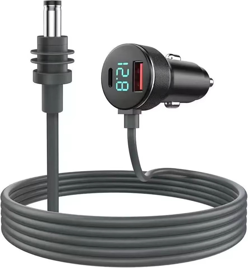 kebidumei Starlink Mini Ladekabel mit USB-C Anschluss für Zigarettenanzünder 12-24V zur Stromversorgung im Auto - Bild 2