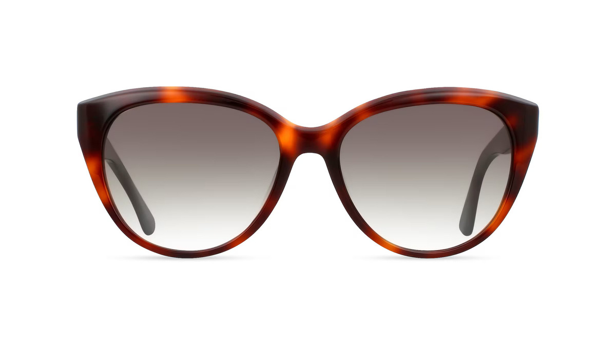 Calvin Klein CK22520S Sonnenbrille Butterfly, Vollrand, Kunststoff, braun, Damen - Bild 1