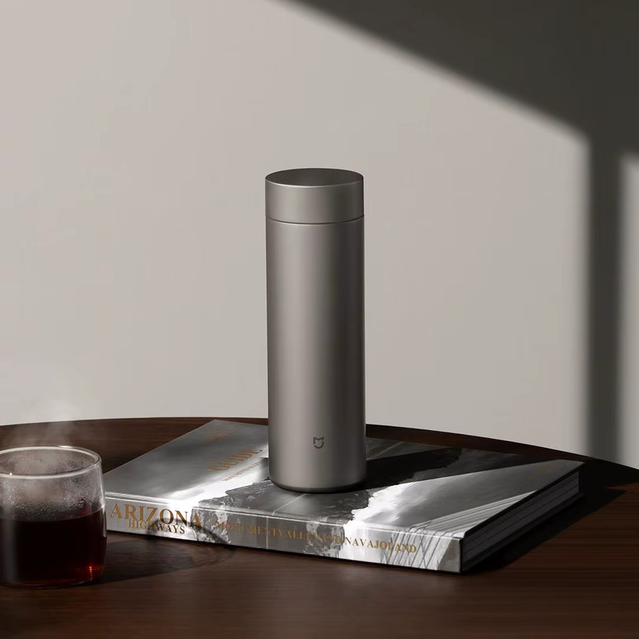 Xiaomi Smart Thermos-Vakuumflasche Ti 2 aus reinem Titan in Silber, 350 ml - Bild 6