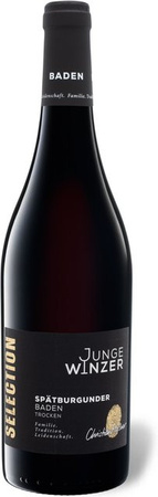 Junge Winzer Selection Spätburgunder trocken Rotwein 2022 0,75 l