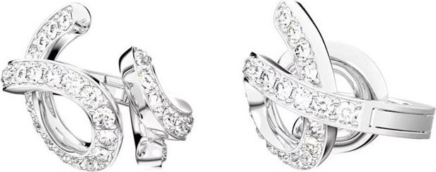 Swarovski Ohrringe Damen, Silber, Kristall - Bild 1