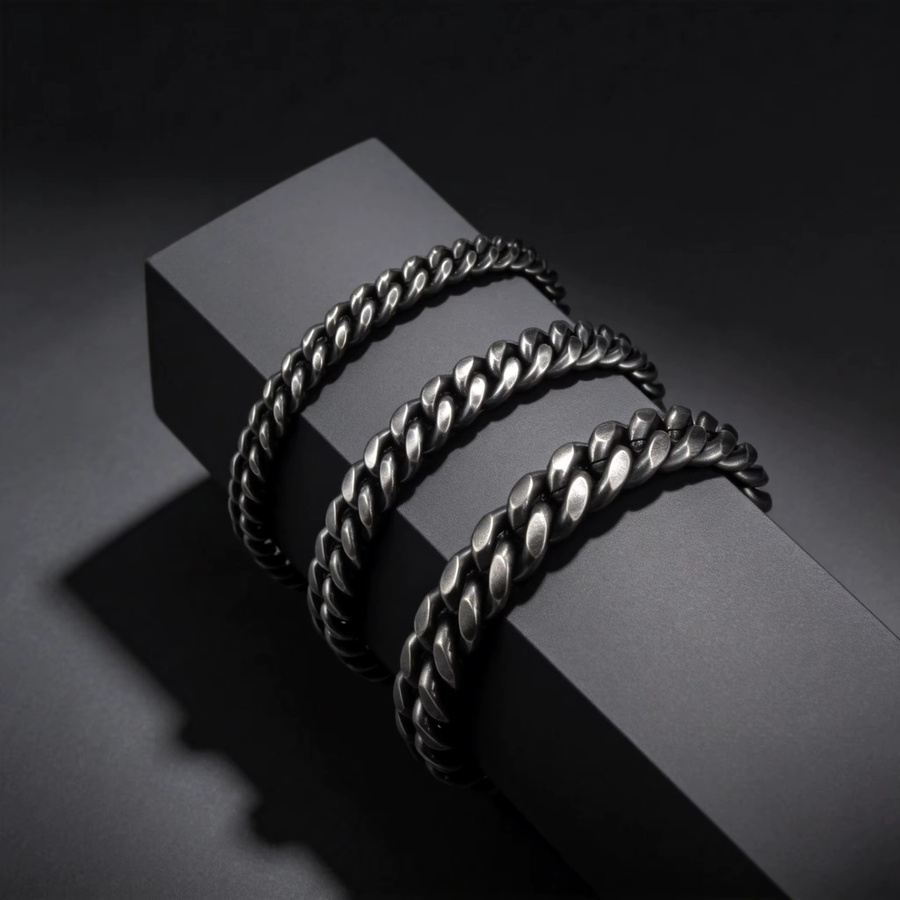 prjewel Armband, Edelstahl, Herren, Kubanische Kette - Bild 2