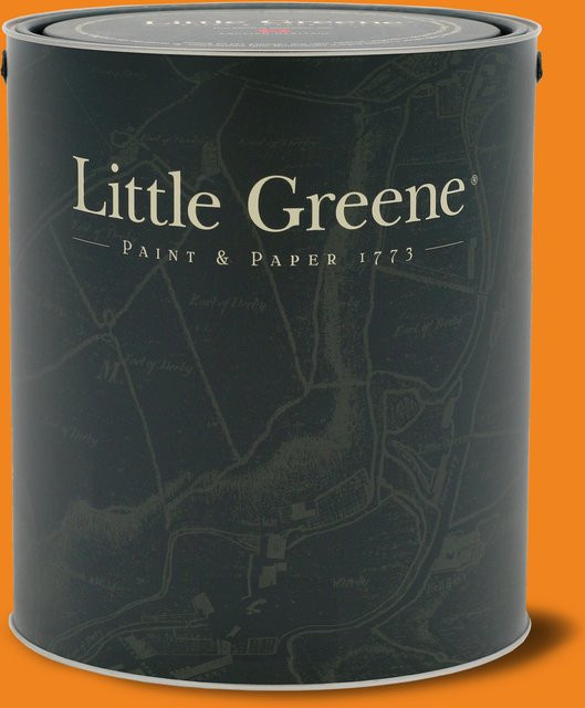 Little Greene Intelligent Exterior Eggshell Holzschutzfarbe Marigold 209 Gelb-Orange, 2,5 l - Bild 1