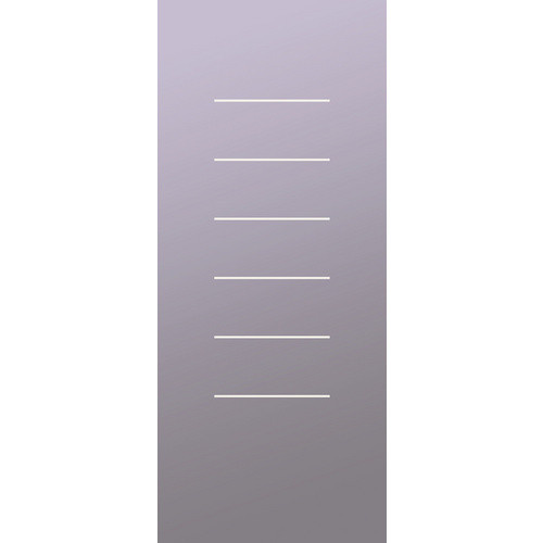 NOVADOORS Glasdrehtür NOVA 631, modern, transparent, B: 70,9 cm, H: 197,2 cm, T: 28,2 cm - Bild 1