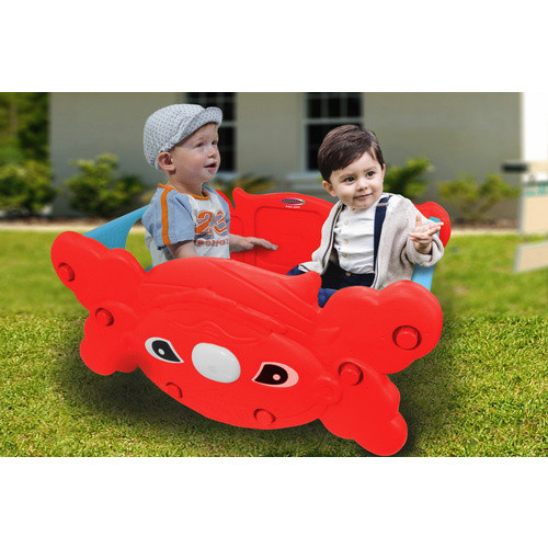 Jamara Kindermöbel-Set Sit and Swing 2in1 aus Kunststoff, rot, B/T/H: 108 x 54 x 80 cm - Bild 2