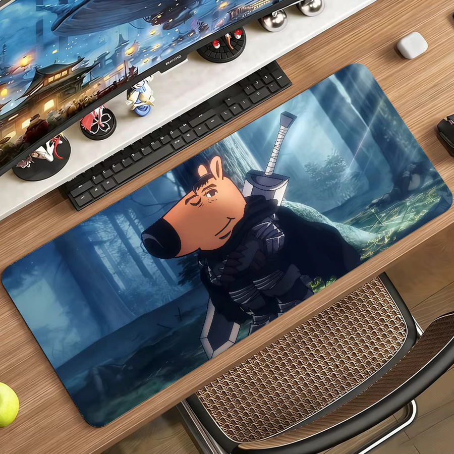 C-Chill Guy XXL Mauspad als rutschfeste Schreibtischunterlage aus Gummi für Gaming und Büro - Bild 3