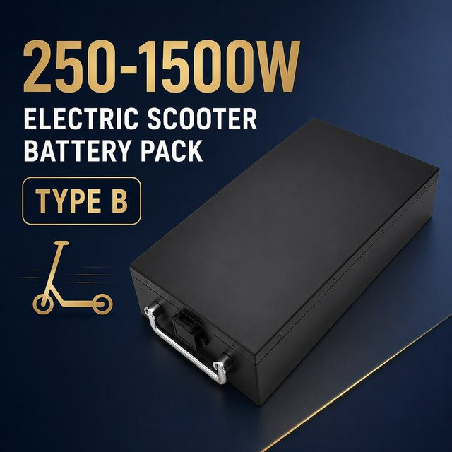 Harley Ersatzakku für Elektroroller, Lithium-Ionen-Akku, 60V, 30Ah, Schwarz, Wasserdicht - Bild 1