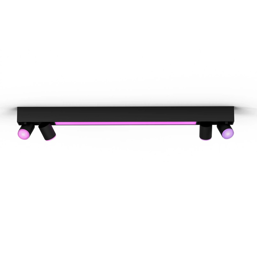 Philips Hue Centris LED-Deckenleuchte White & Color Ambiance Schwarz mit 4 Spots - Bild 2