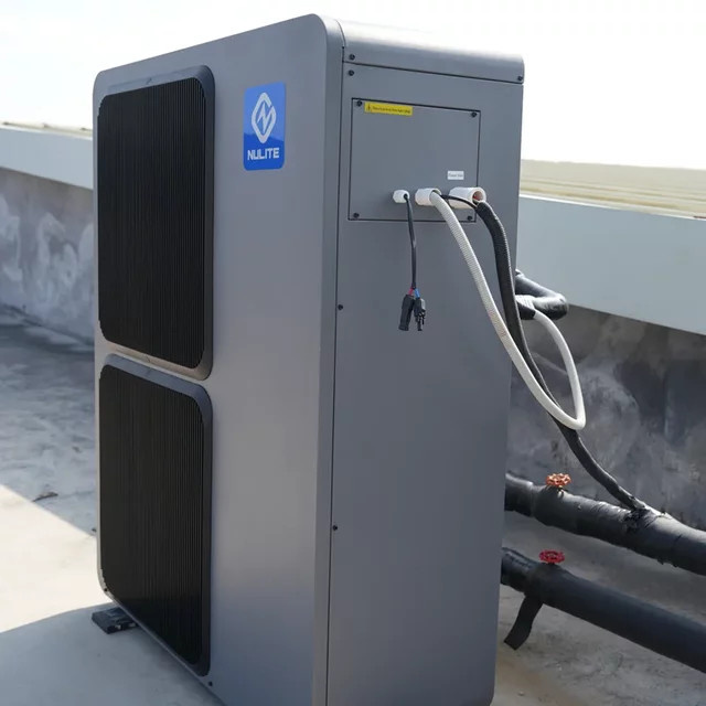 Nulite Solar-PV Photovoltaik Luft-Wasser-Wärmepumpe 13KW WiFi R290 DC-Inverter in Grau und Schwarz - Bild 1