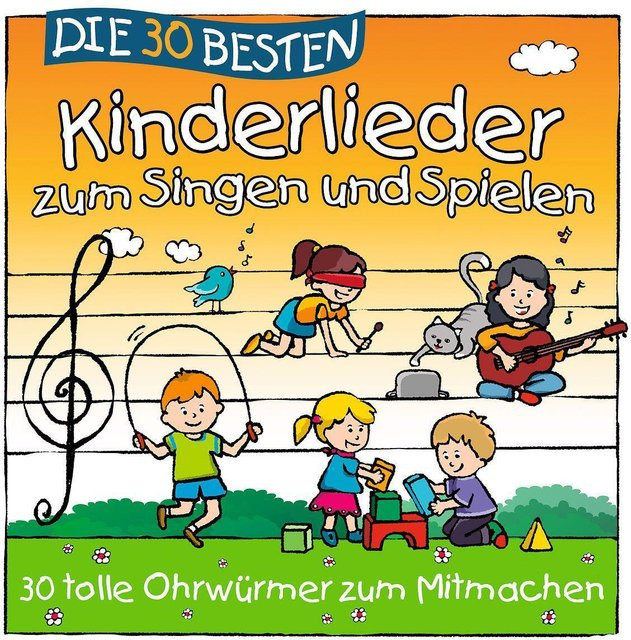 Die 30 besten Kinderlieder zum Singen und Spielen, Musikalbum - Bild 1