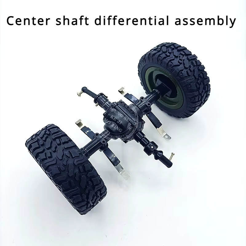 JJRC RC Autoteile Vorder- und Hinterachsbaugruppe mit Differential 4WD - Bild 2