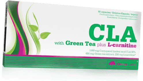 Olimp Nutrition CLA mit Grüntee und L-Carnitin, 60 Kapseln - Bild 1