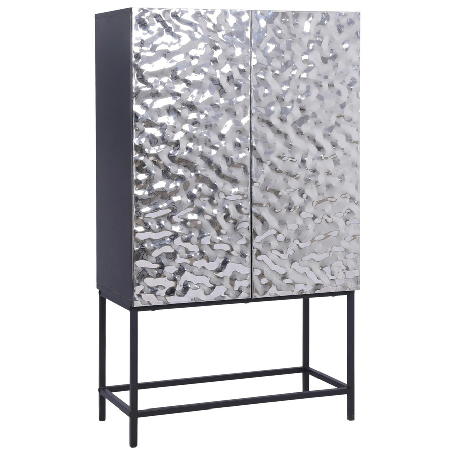 Mömax Highboard Marlene Modern Schwarz mit Soft-Close-Türen und Regalböden B/T/H: 40 x 40 x 140 cm - Bild 2
