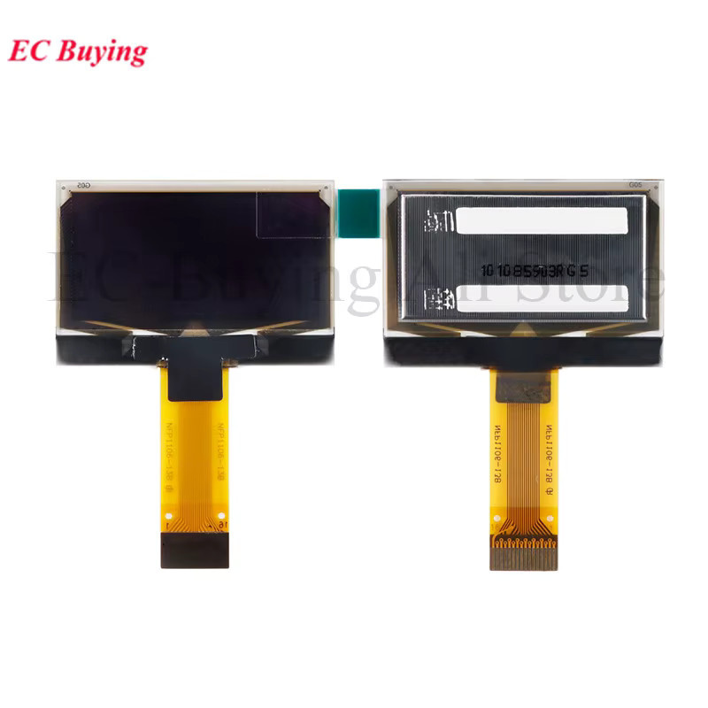 EC Buying 1,3 Zoll OLED-Bildschirm mit SH1106 Display, 128 x 64 Pixel Auflösung, SPI/I2C Schnittstelle, Weiß/Blau - Bild 2