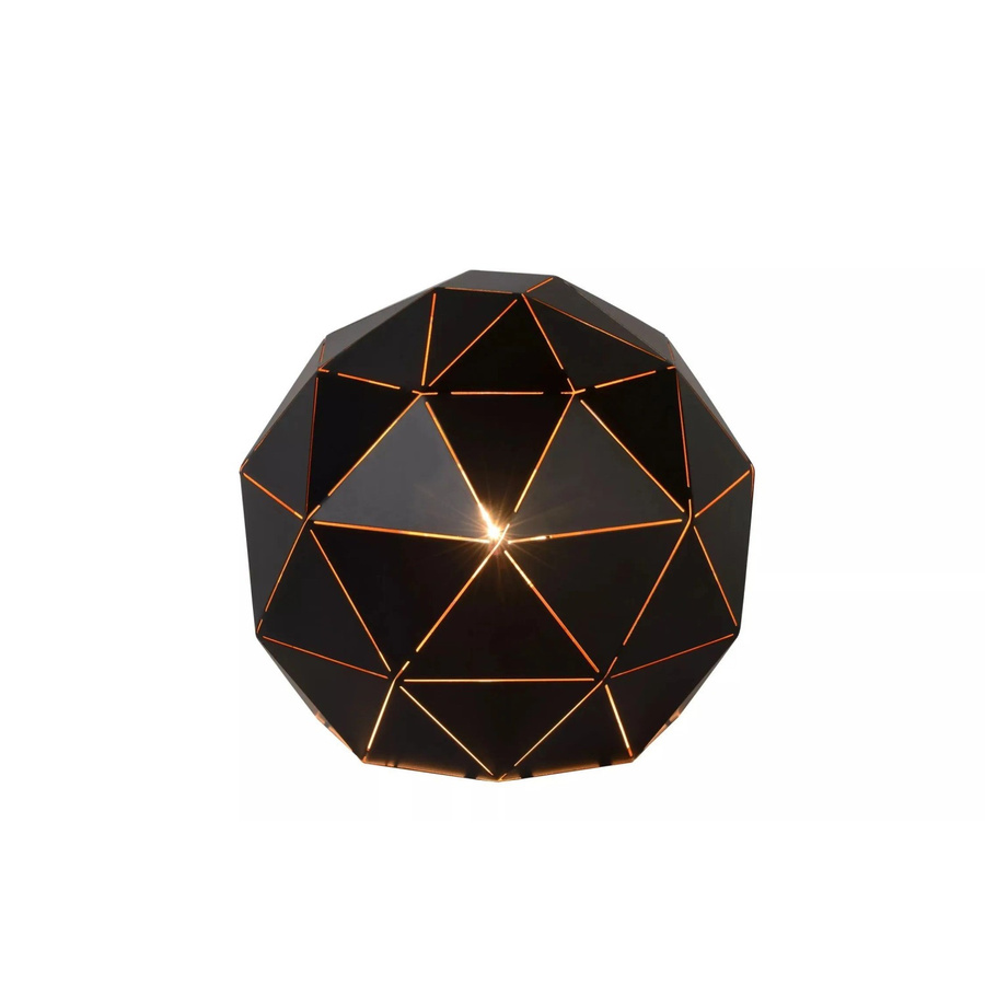 Moderne Tischlampe von Licht-Erlebnisse aus Metall in Schwarz für E27, Höhe: 22 cm - Bild 2