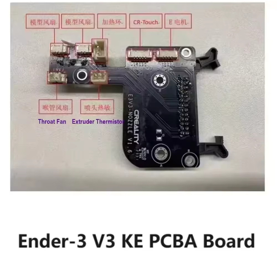 Creality Original Ender 3 V3 KE Kick Extruder Toolhead PCB Board Ersatzteil für 3D-Drucker in Schwarz - Bild 3