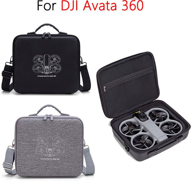DJI Avata 360 Tragbare Umhängetasche, stoßfeste und wasserdichte Kamera Tasche in Schwarz - Bild 1