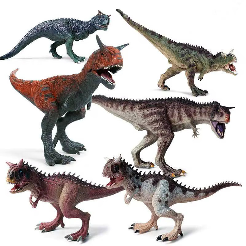 Oenux Jurassic World Carnotaurus Dinosaurier-Figur, Kunststoff, Mehrfarbig - Bild 1
